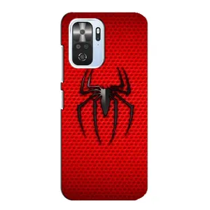 Чехол Супергерой Человека Паука на Xiaomi POCO F3 (Паук марвел)