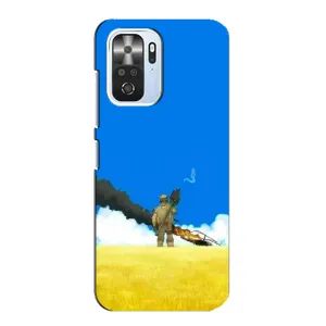 Чехлы на военную тематику для Xiaomi POCO F3 (Попадание)