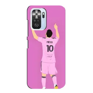Чехлы Лео Месси в Майами на Xiaomi POCO F3 (Празднование Месси)