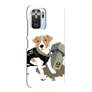 Чехол с принтом Собаки Патрон для Xiaomi POCO F3 (Пёс Патрон с ракетой)