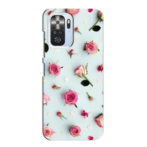 Чохли з принтом Троянд для Xiaomi POCO F3 (Різні квіти)