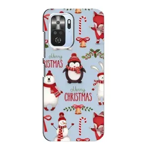 Чехол Санта Клаус для Xiaomi POCO F3 (Рождественский)