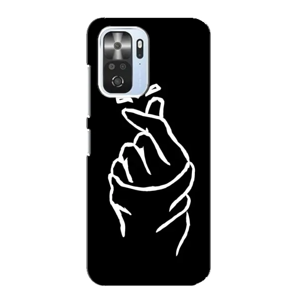 Чехол с рисунком «Сердце на черном» для Xiaomi POCO F3 Чехол с рисунком «Сердце на черном» для Xiaomi POCO F3