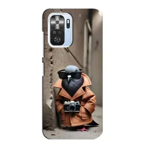 Чехол с мемами тралалело тралала для Xiaomi POCO F3 (Шпиониро голубио)