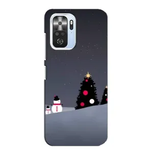 Чехлы на Новый Год Xiaomi POCO F3 (Снеговички)