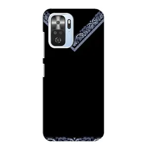 Силиконовый Чехол на Xiaomi POCO F3 (Воротник вышиванки)