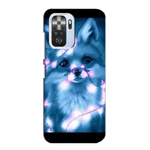 Чехол с Лисичкой для Xiaomi POCO F3 (Яркая Лиса)