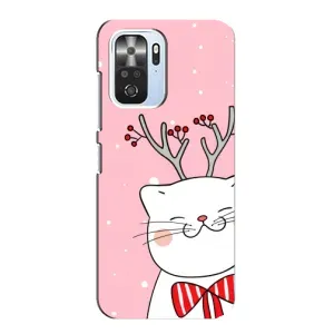 Чехол на тематику: Коты для Xiaomi POCO F3 (Зимний кот)