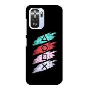 Чехол КИБЕРСПОРТ для Xiaomi POCO F3 (Значки Sony)