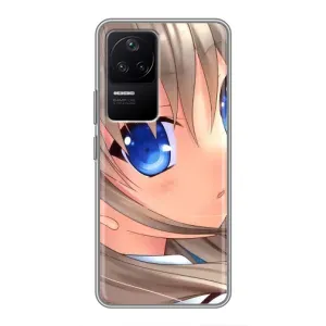 Чехол с персонажами АНИМЕ на Xiaomi POCO F4 (5G) (Аниме Шарлотта)
