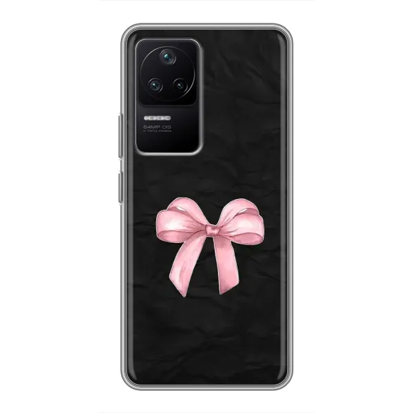 Чехол с рисунком «Бантик» для Xiaomi POCO F4 (5G) Чехол с рисунком «Бантик» для Xiaomi POCO F4 (5G)