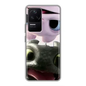 Чехол дракон Беззубик для Xiaomi POCO F4 (5G)