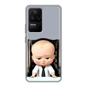 Мультяшный принт на Чехол для Поко Ф4 (5G) (BOSS)