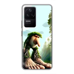 Чехол с мемами тралалело тралала для Xiaomi POCO F4 (5G) (Брр брр патапим)