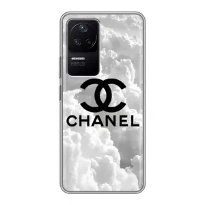 Чехол с Брендами одежды на Поко Ф4 (5G) (CHANEL)