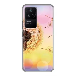 Силіконовий Чохол з кульбабками на Xiaomi POCO F4 (5G) (Квітка-кульбаба)