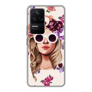 Чохол з картинкою Модні Дівчата Xiaomi POCO F4 (5G) (Дівчина в окулярах)