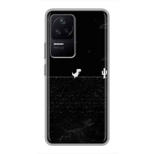 Чехол с рисунком «Динозаврик» для Xiaomi POCO F4 (5G) Чехол с рисунком «Динозаврик» для Xiaomi POCO F4 (5G)