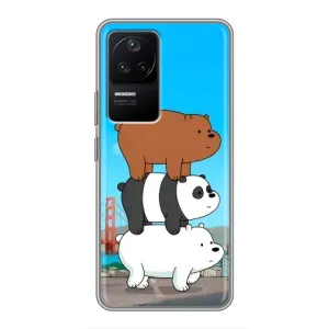 Чехлы с Пандами на Xiaomi POCO F4 (5G) (Друзья)