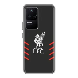 Силиконовые Чехлы принт Футбол на Xiaomi POCO F4 (5G) (Эмблема Liverpool)