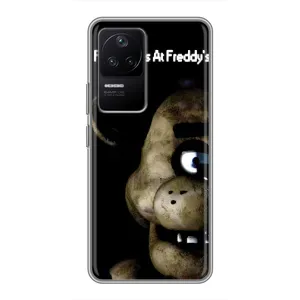 Чехлы Пять ночей с Фредди для Поко Ф4 (5G) (Five Nights)