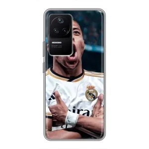 Чохол (TPU) з Футболістом на Xiaomi POCO F4 (5G) (Гол Мбаппе)