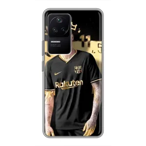 Силіконовий Чохол для Xiaomi POCO F4 (5G) (Gold Neymar)