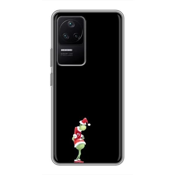 Чехол с рисунком «Гринч на чорном» для Xiaomi POCO F4 (5G) Чехол с рисунком «Гринч на чорном» для Xiaomi POCO F4 (5G)
