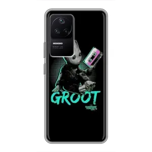 Чехол Супергерои Марвел на Поко Ф4 (5G) (Groot)