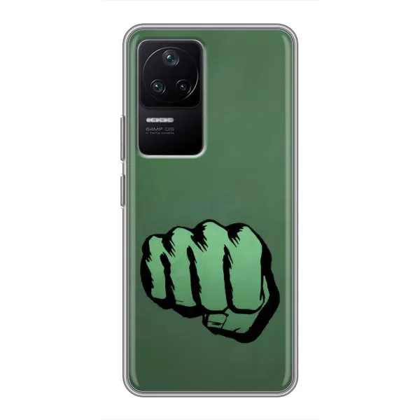 Чехол с рисунком «Халк» для Xiaomi POCO F4 (5G)
