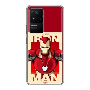 Чехол Супергерой Железный человек на Xiaomi POCO F4 (5G) (Iron man)