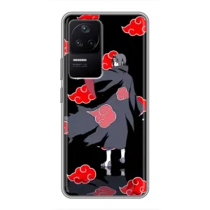 Чехлы с картинкой Итачи Учиха на Xiaomi POCO F4 (5G) (Итачи облако)