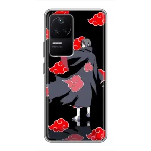 Чехлы с картинкой Итачи Учиха на Xiaomi POCO F4 (5G) (Итачи в плаще)