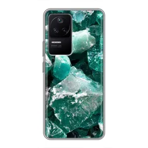 Чохол (Дорого-богато) на Xiaomi POCO F4 (5G) (Смарагд)