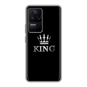 Чохол (Корона на чорному фоні) для Поко Ф4 (5G) (KING)