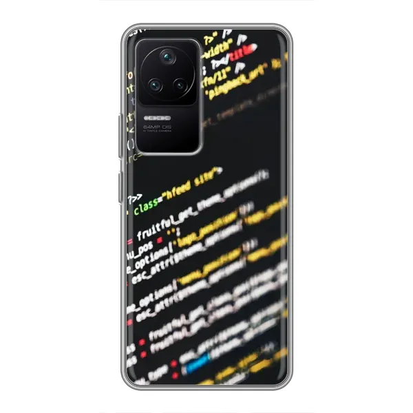 Чехол с рисунком «Код» для Xiaomi POCO F4 (5G) Чехол с рисунком «Код» для Xiaomi POCO F4 (5G)