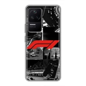 Чехол фильм Формула 1 для Xiaomi POCO F4 (5G) (Коллаж Формула 1)