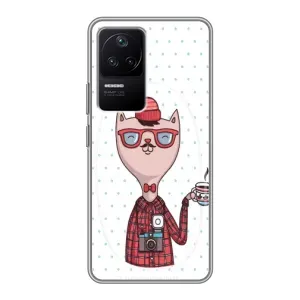 Чехол на тематику: Коты для Xiaomi POCO F4 (5G) (Кот аристократ)