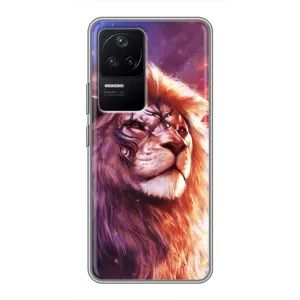 Чехол с картинкой на Xiaomi POCO F4 (5G) (Красочный ЛЕВ)