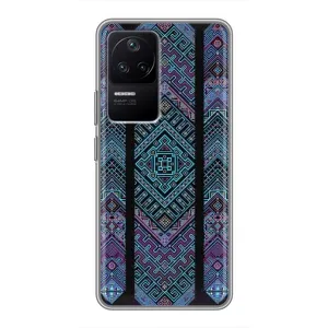 Силиконовый Чехол на Xiaomi POCO F4 (5G) (Крутой орнамент)
