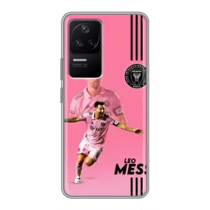 Чехлы Лео Месси в Майами на Xiaomi POCO F4 (5G) (Лео в Майами)