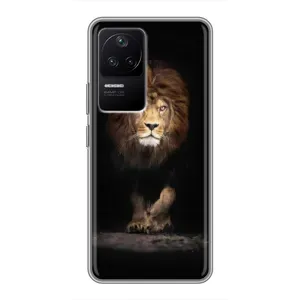 Чехол с картинкой на Xiaomi POCO F4 (5G) (Красивый Лев)