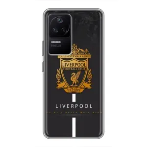 Силиконовые Чехлы принт Футбол на Xiaomi POCO F4 (5G) (Liverpool)