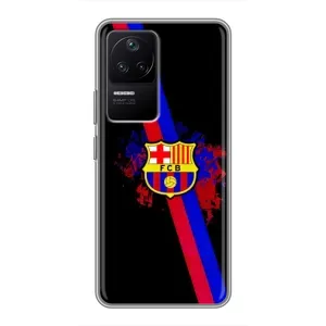 Чохол для Xiaomi POCO F4 (5G) (Барселона) (Лого Барси)