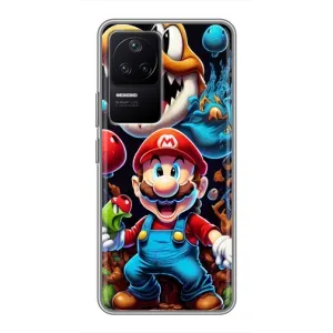 Чехол КИБЕРСПОРТ для Xiaomi POCO F4 (5G) (Марио)