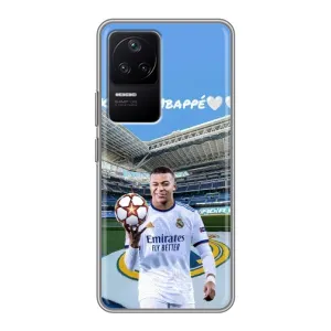 Чохол (TPU) з Футболістом на Xiaomi POCO F4 (5G) (Mbappe Real)