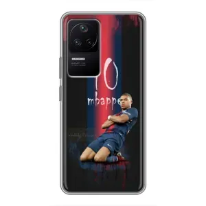 Чохол (TPU) з Футболістом на Xiaomi POCO F4 (5G) (MBAPPE 10)