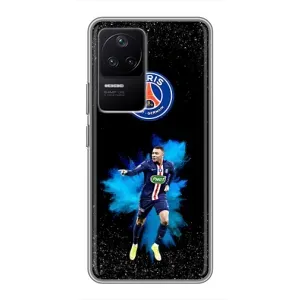 Чохол (TPU) з Футболістом на Xiaomi POCO F4 (5G) (Мбаппе ПСЖ)