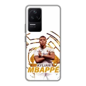 Чохол (TPU) з Футболістом на Xiaomi POCO F4 (5G) (Мбаппе Реал)