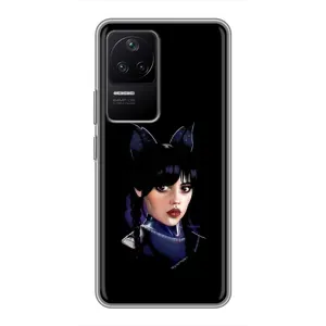 Чехлы с принтом Уэнсдей на Xiaomi POCO F4 (5G) (Милая Уэнсдей)